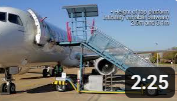 Motorised Aircraft Passenger Boarding Steps